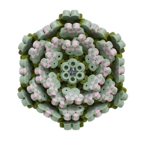 Мозаїка Термомозаїка HAMA Великий набір Мистецтво Сукуленти MIDI 5+