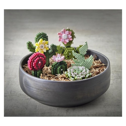 Мозаїка Термомозаїка HAMA Великий набір Мистецтво Сукуленти MIDI 5+