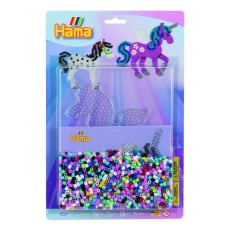Термомозаїка HAMA Набір Єдиноріг Midi 5+