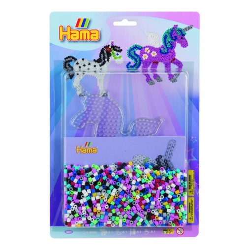 Мозаїка Термомозаїка HAMA Набір Єдиноріг Midi 5+