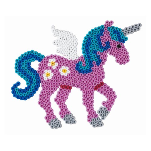 Мозаїка Термомозаїка HAMA Набір Єдиноріг Midi 5+