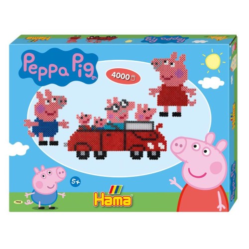 Мозаїка Термомозаїка HAMA Великий набір Свинка Пеппа Midi 5+