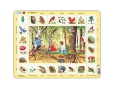 Пазл рамка-вкладиш LARSEN У лісі