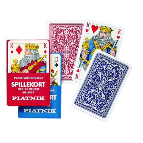 Гральні карти Карти гральні PIATNIK Данські, 1 колода х 55 карт