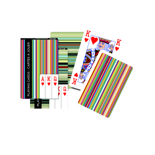 Гральні карти Карти гральні PIATNIK Смужки, 1 колода х 55 карт