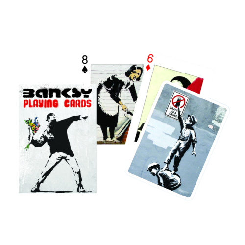 Гральні карти Карти гральні PIATNIK Бенксі, 1 колода х 55 карт