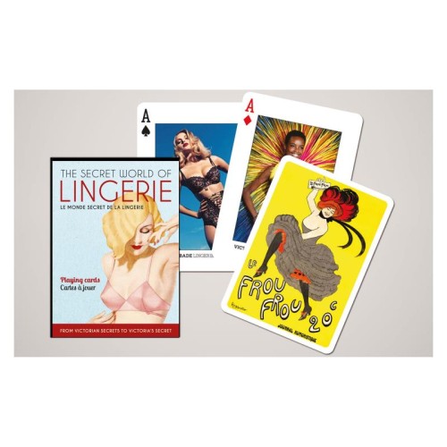 Гральні карти Карти гральні PIATNIK Дамська білизна, 1 колода х 55 карт