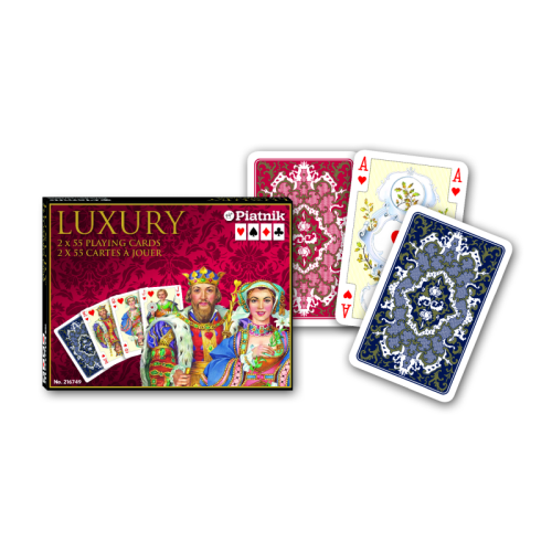 Гральні карти Карти гральні PIATNIK Розкіш, 2 колоди х 55 карт