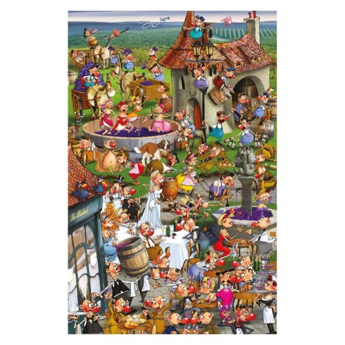 2D Пазли Пазл PIATNIK Винна історія, 1000 елементів