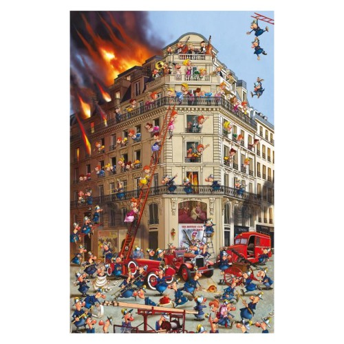 2D Пазли Пазл PIATNIK Пожежа, 1000 елементів