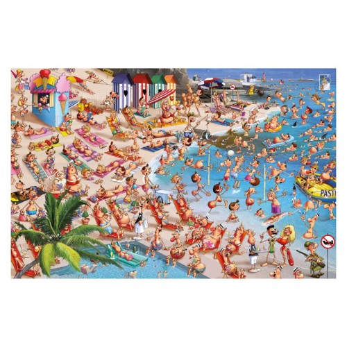 2D Пазли Пазл PIATNIK Пляж, 1000 елементів