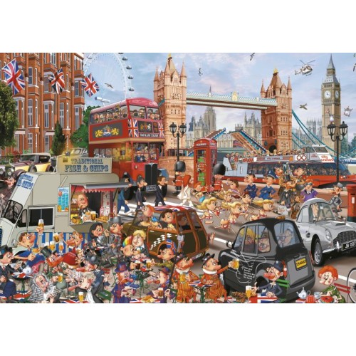 2D Пазли Пазл PIATNIK Лондон, 1000 елементів