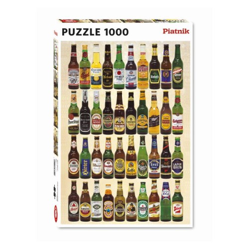 2D Пазли Пазл PIATNIK Пивні пляшки, 1000 елементів