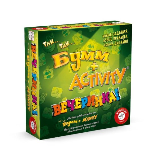 Настільна гра Настільна гра PIATNIK Цок-Цок-Бабах + Activity Вечірка