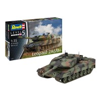 Збірна модель-копія Revell Танк Леопард 2 A6M+  рівень 5 масштаб 1:35