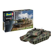 Збірна модель-копія Revell Танк Леопард 2 A6M+  рівень 5 масштаб 1:35