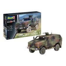 Збірна модель-копія Revell Бронеавтомобіль ATF Dingo 1 рівень 4 масштаб 1:72