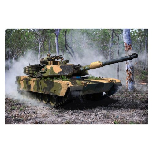 Бронетехніка та артилерія Збірна модель-копія Revell Танк Абрамс M1A1 AIM(SA)/ M1A2 рівень 4 масштаб 1:72