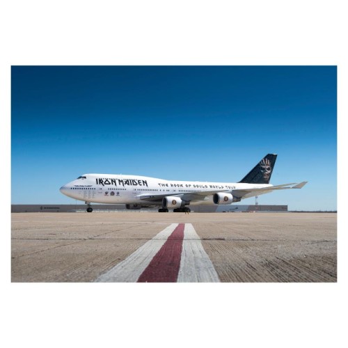 Збірна модель літака Збірна модель-копія Revell Літак Boeing 747-400 Iron Maiden «Ed Force One», рів 4, м: 1:144 1:144