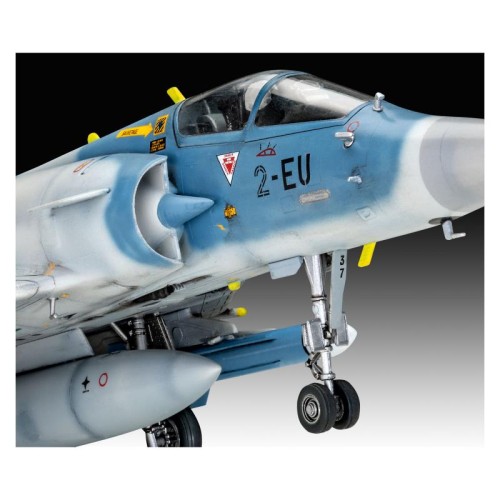 Збірна модель літака Збірна модель-копія Revell Літак Dassault Mirage 2000C , рів 5, м: 1:48 1:48