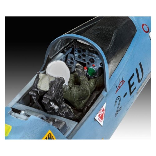Збірна модель літака Збірна модель-копія Revell Літак Dassault Mirage 2000C , рів 5, м: 1:48 1:48