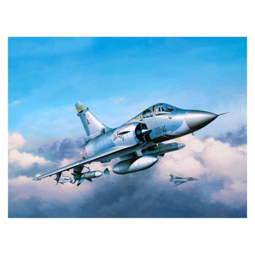 Збірна модель літака Збірна модель-копія Revell Літак Dassault Mirage 2000C , рів 5, м: 1:48 1:48