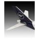 Збірна модель літака Збірна модель-копія Revell Літак Airbus A330-300 Lufthansa рівень 4 масштаб 1:144 1:144