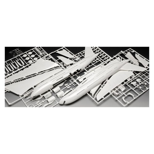 Збірна модель літака Збірна модель-копія Revell Літак Airbus A380-800 "Lufthansa" нова ліврея, рів 5, м: 1:144 1:144