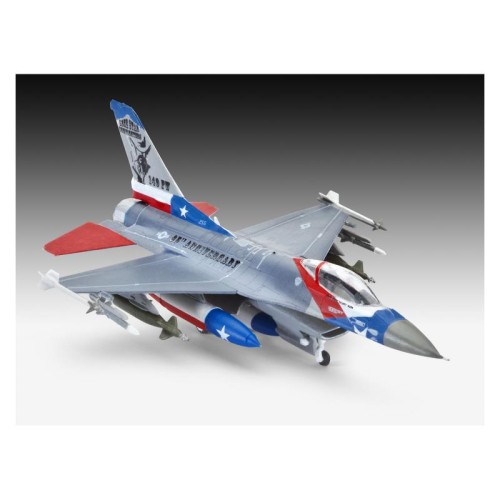 Збірна модель літака Збірна модель-копія Revell Винищувач F-16C Fighting Falcon рівень 4 масштаб 1:144 1:144