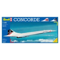 Збірна модель-копія Revell Літак Конкорд «British Airways», рів 3, м: 1:144