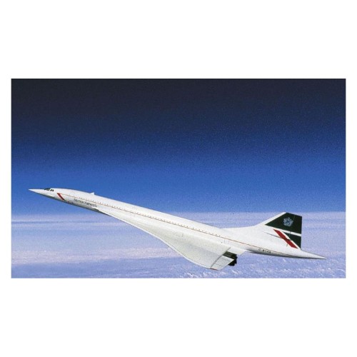 Збірна модель літака Збірна модель-копія Revell Літак Конкорд «British Airways», рів 3, м: 1:144 1:144