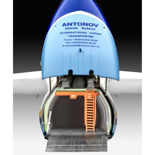 Збірна модель літака Збірна модель-копія Revell Вантажний літак АН-225 Мрія рівень 5 масштаб 1:144 1:144