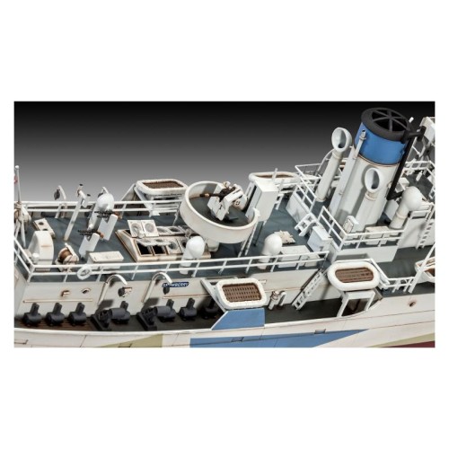 Флот Збірна модель-копія Revell Корвет класу Флауер «HMCS Snowberry», рів 5, м: 1:144