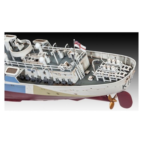 Флот Збірна модель-копія Revell Корвет класу Флауер «HMCS Snowberry», рів 5, м: 1:144