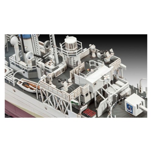 Флот Збірна модель-копія Revell Корвет класу Флауер «HMCS Snowberry», рів 5, м: 1:144