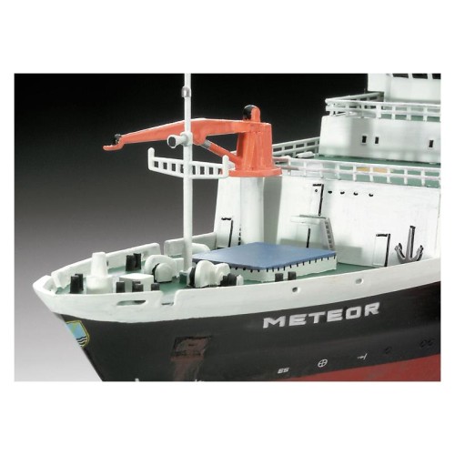 Флот Збірна модель-копія Revell Німецький дослідницкий корабель Метеор рівень 4 масштаб 1:300