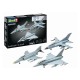 Подарункові набори Збірна модель-копія Revell набір до 70 річниці ВПС Німеччини 3 літаки, рів 5, м: 1:72