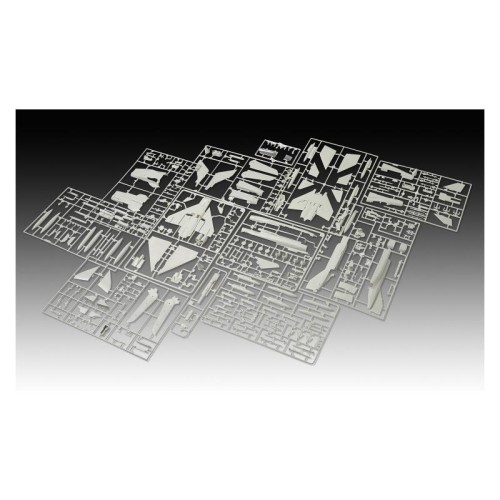 Подарункові набори Збірна модель-копія Revell набір до 70 річниці ВПС Німеччини 3 літаки, рів 5, м: 1:72