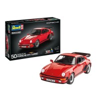 Збірна модель-копія Revell набір до 50 річниці автомобіль Porsch 911 Турбо, рів 4, м: 1:24