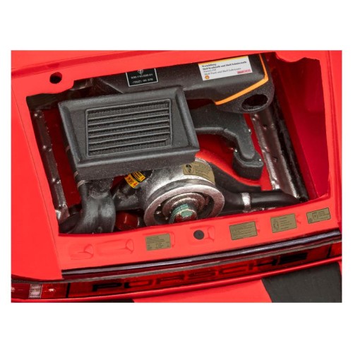 Подарункові набори Збірна модель-копія Revell набір до 50 річниці автомобіль Porsch 911 Турбо, рів 4, м: 1:24