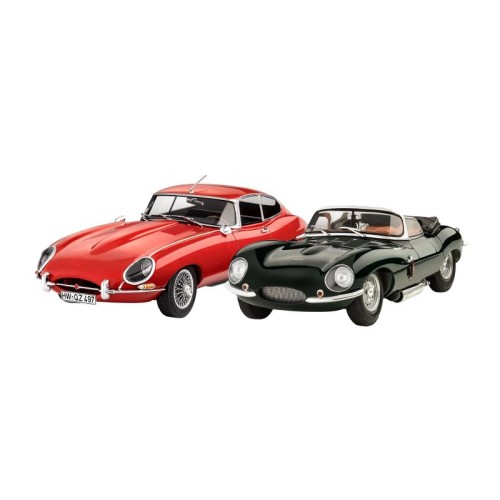 Авто-мото Збірна модель-копія Revell Набір до 100 річниці автомобілі Jaguar рівень 4 масштаб 1:24