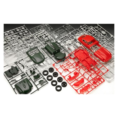 Авто-мото Збірна модель-копія Revell Набір до 100 річниці автомобілі Jaguar рівень 4 масштаб 1:24