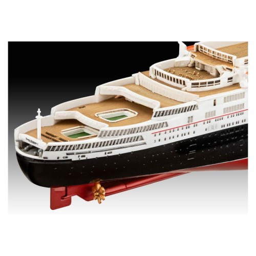 Флот Збірна модель-копія Revell Корабель Queen Elizabeth II, рів 4, м: 1:1200