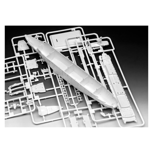 Флот Збірна модель-копія Revell Корабель Queen Elizabeth II, рів 4, м: 1:1200