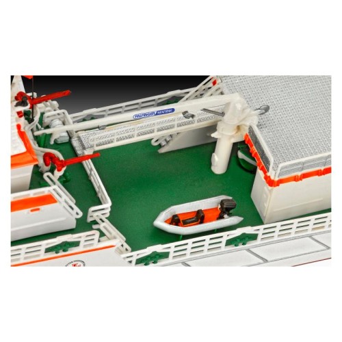 Подарункові набори Збірна модель-копія Revell Пошуково-рятувальне судно Hermann Marwede рівень 4 масштаб 1:200