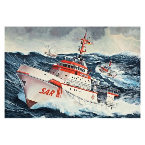 Подарункові набори Збірна модель-копія Revell Пошуково-рятувальне судно Hermann Marwede рівень 4 масштаб 1:200
