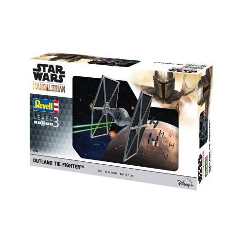 Фігури та мініатюри Збірна модель-копія Revell Зоряний СІД-винищувач Outland з серіалу "Мандалорець" рів 3 м 1:65