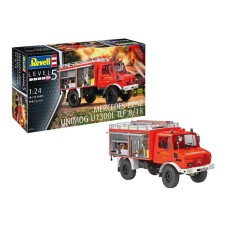Збірна модель-копія Revell Пожежна машина Unimog U1300L TLF 8/18 рівень 5 масштаб 1:24