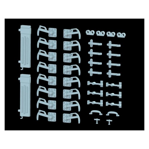 Авто-мото Збірна модель-копія Revell Вантажна машина Büssing 8000 S13 з причепом рівень 5 масштаб 1:24