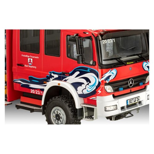 Авто-мото Збірна модель-копія Revell Пожежна машина цистерна TLF 16/25 рівень 5 масштаб 1:24